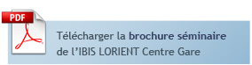 Brochure Séminaires IBIS Lorient Centre Gare